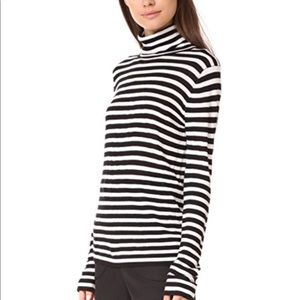 Jenni Kayne Striped Turtleneck